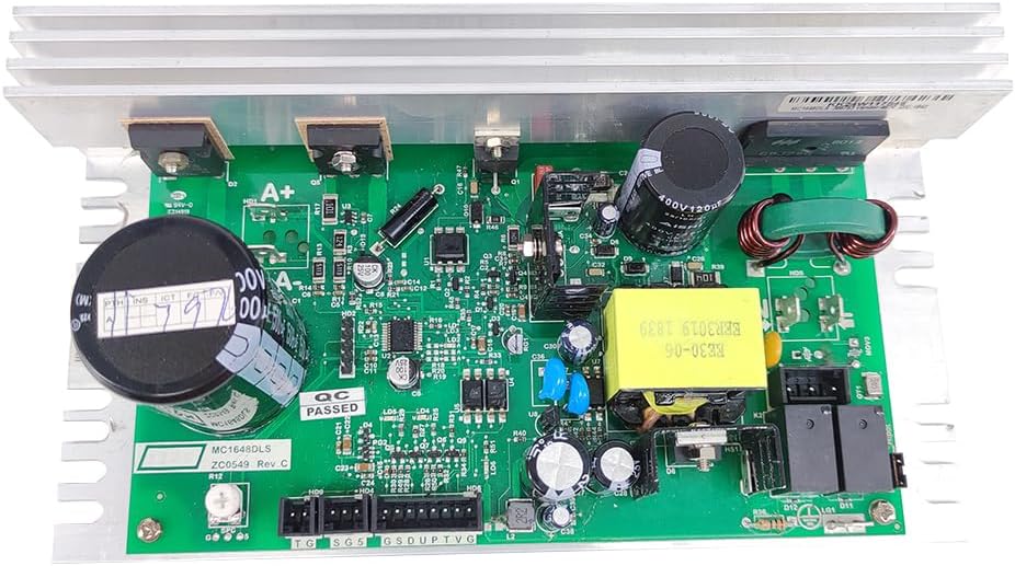 Treadmill Lower Motor Control Board for NordicTrack Proform Treadmill Motor Control MC1648DLS ZC0549 386763 399604 399609 399614 391855 386763