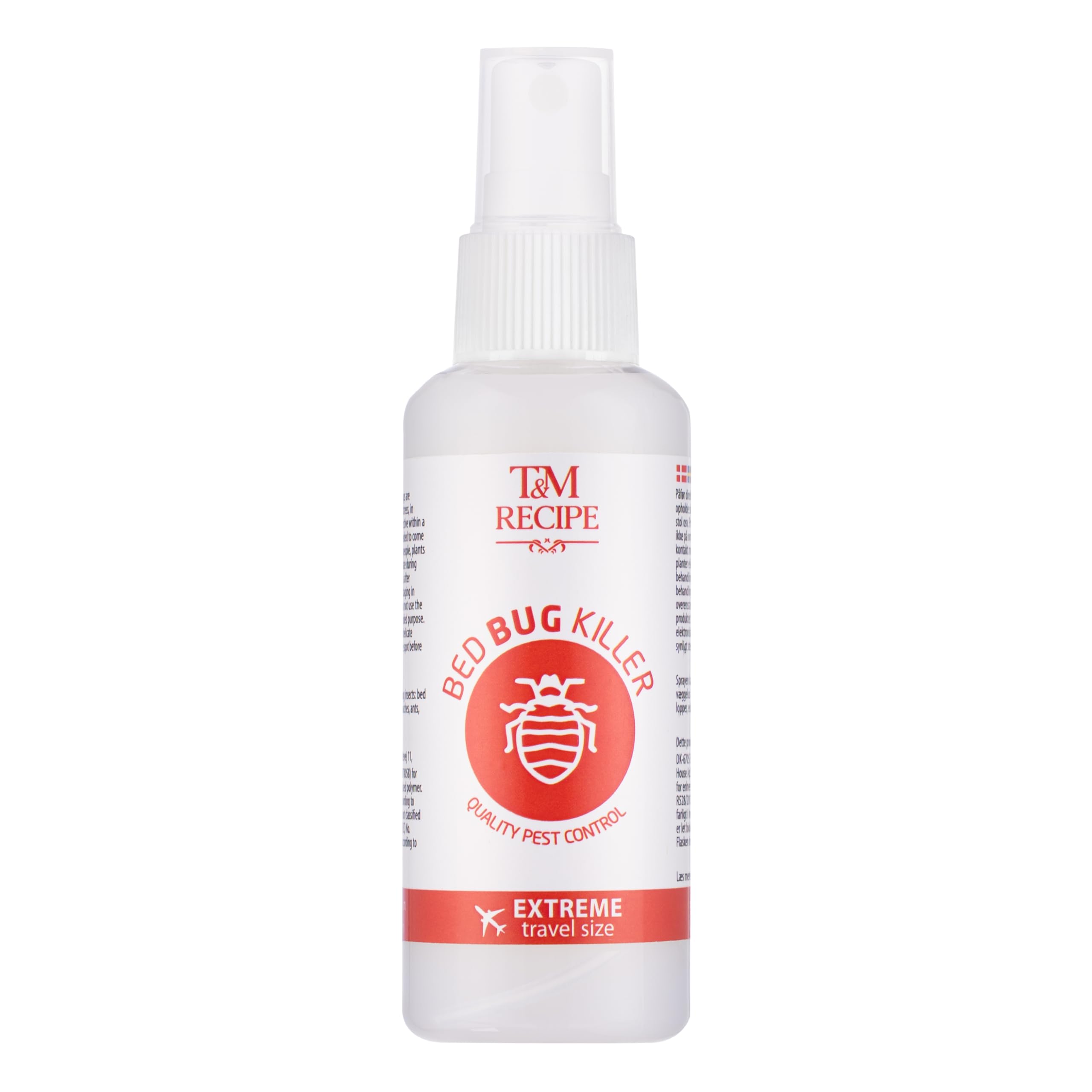 Bed Bug Spray for Mattress 70ml - Fast-Acting & Fabric-Safe Bed Bug Killer Spray for Mattress, Non-Staining & Safe Around Kids & Pets, Ideal for Air Travel, Hotels, & On-The-Go Use