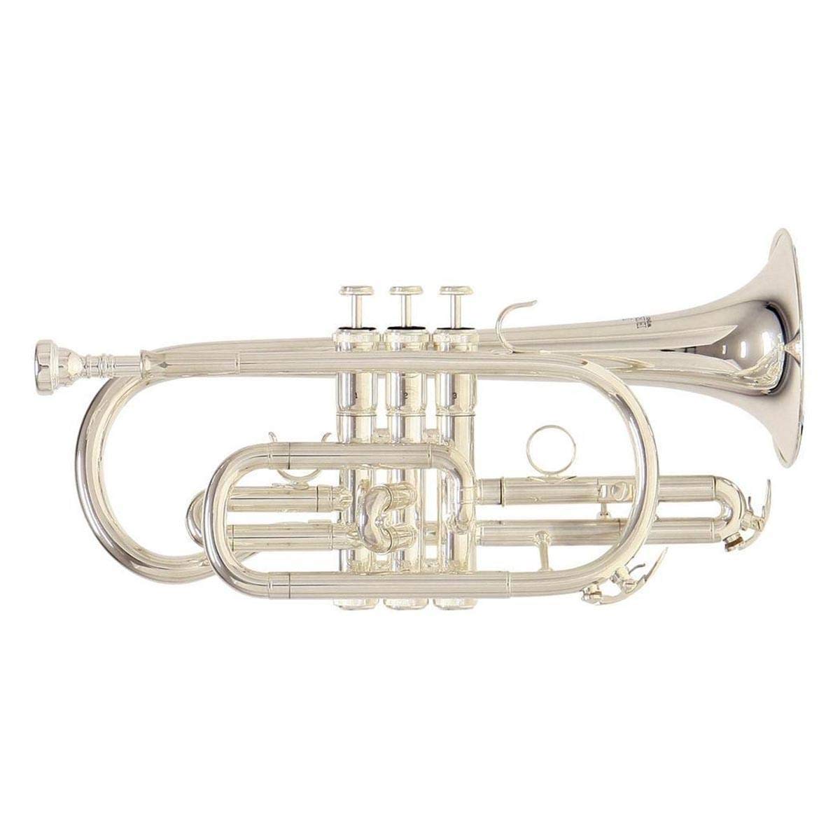 Roy Benson Bb Kornett Mod. CR-202S versilbert, inkl. Etui