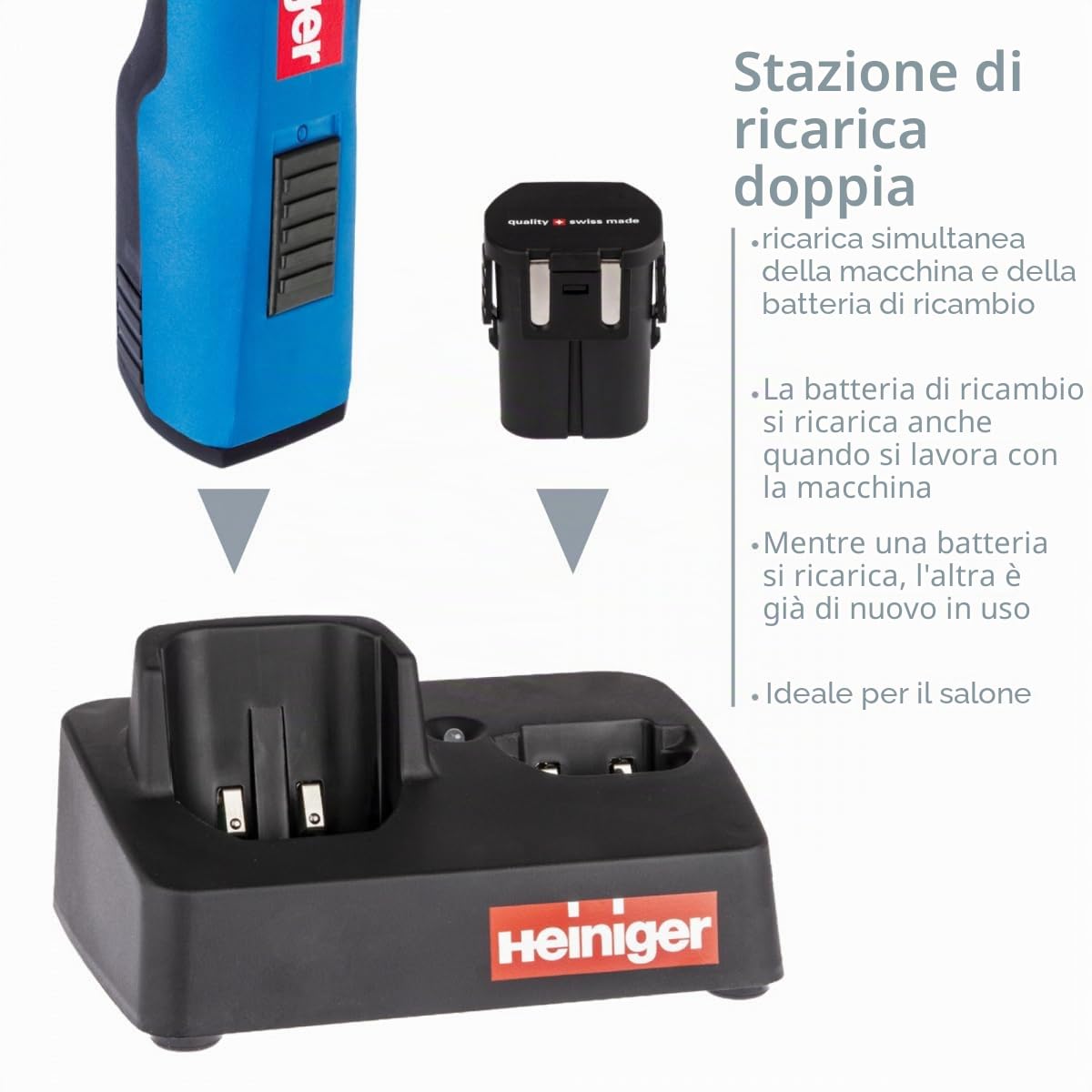 HEINIGER Zaffiro Blu senza fili