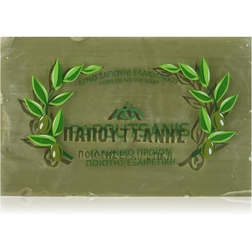 Pure Greek Olive Oil Soap 6 PACK of 8.8 Oz (250g) Bars