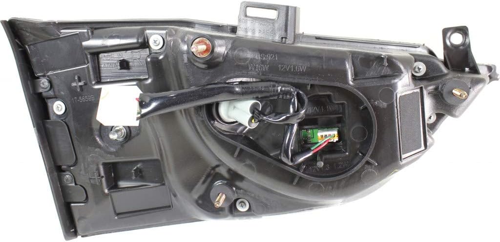 KarParts360 For Lexus RX350 / 450h Inner Tail Light Assembly 2016 2017 2018 2019 Passenger Side CAPA For LX2803134 | 81580-0E090