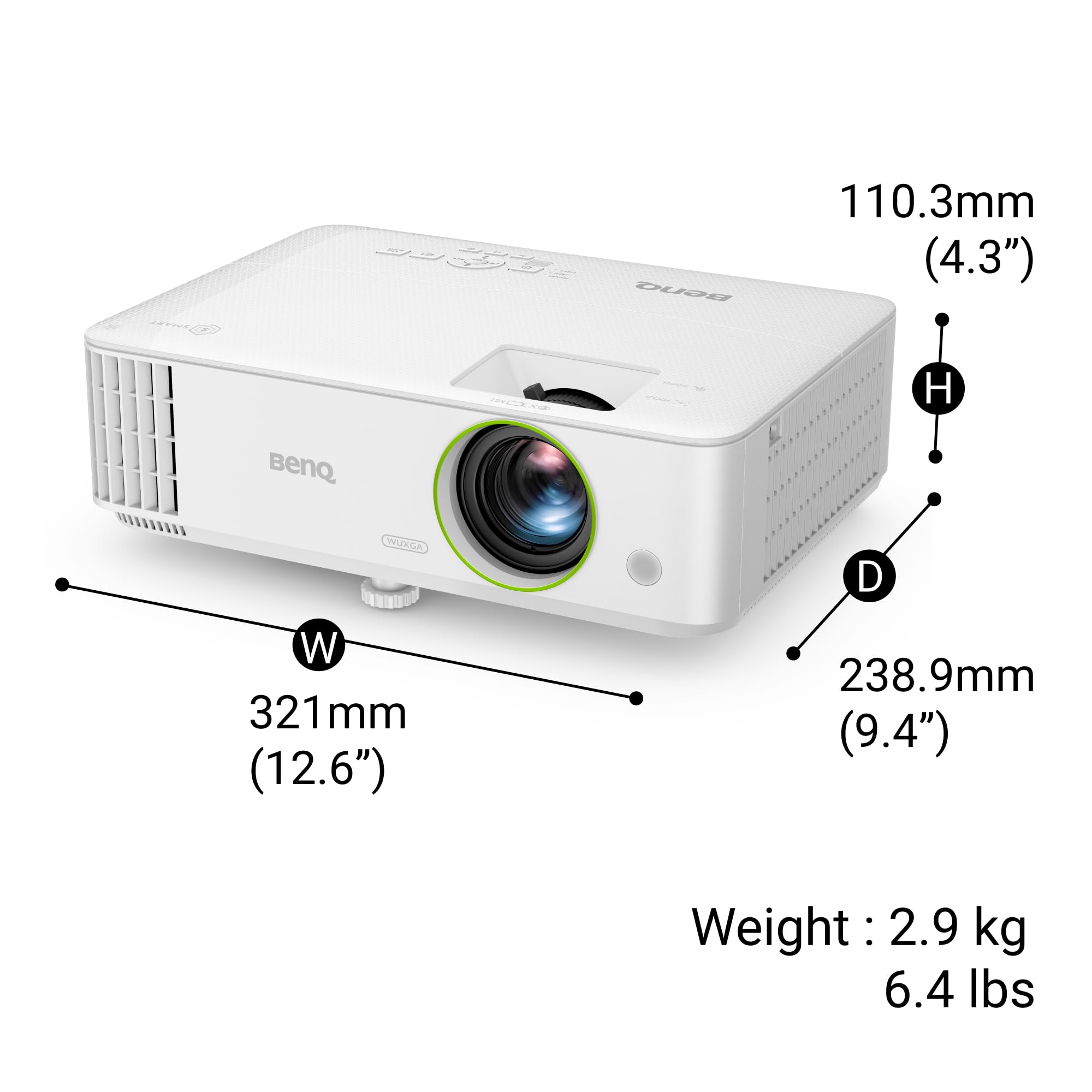 Amazon.com: BenQ EU610ST WUXGA Short Throw Android Smart Projector