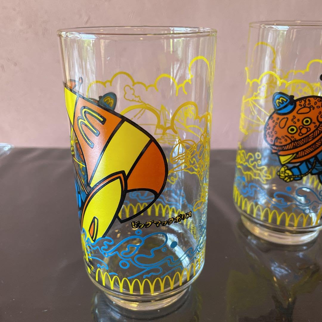 Amazon.co.jp: レア マクドナルド ビッグマックポリス グラス2個セット