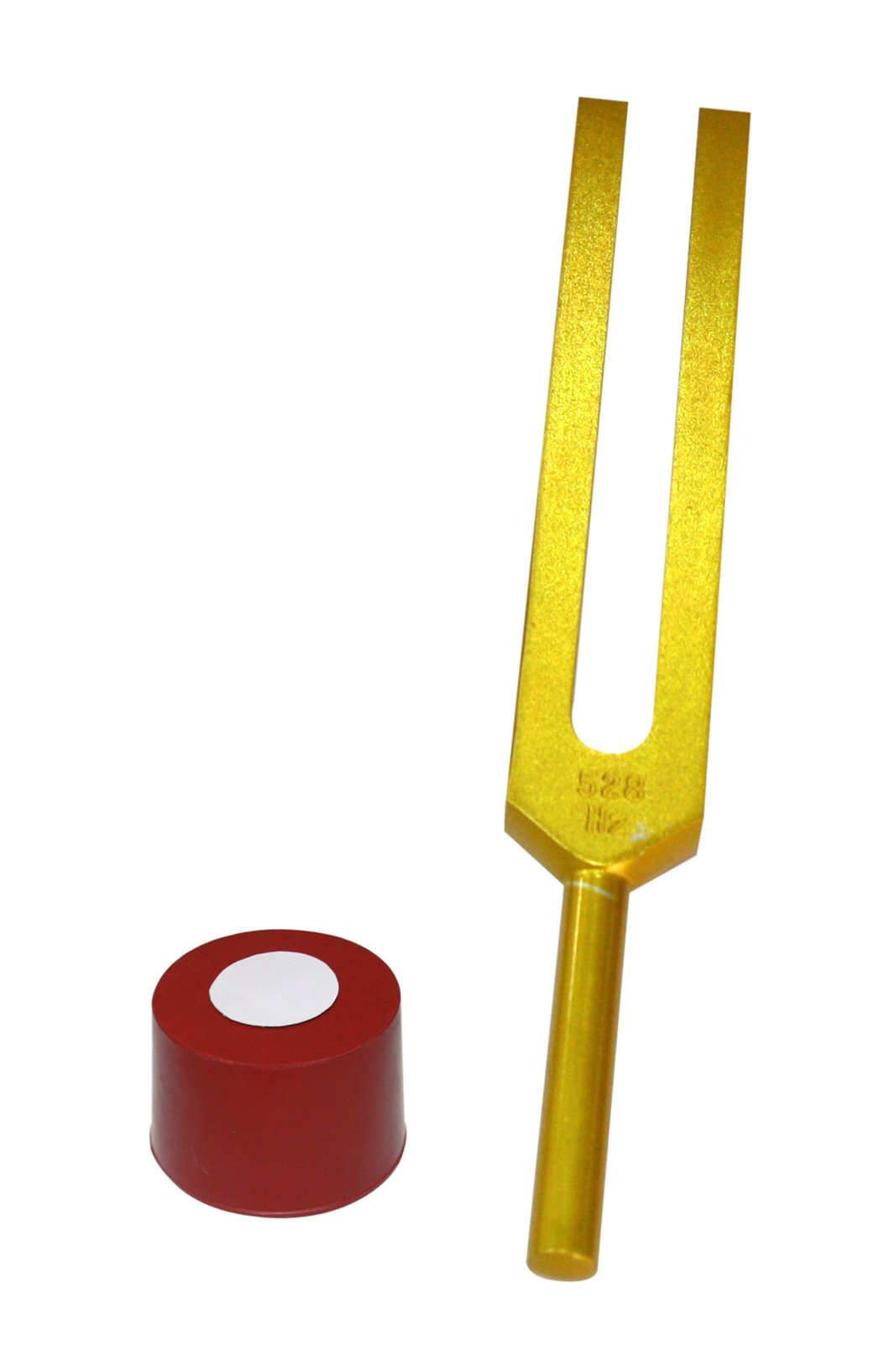 Radical 528Hz DNA Miracle MI Repair Golden Color Solfeggio Tuning Fork with Activator