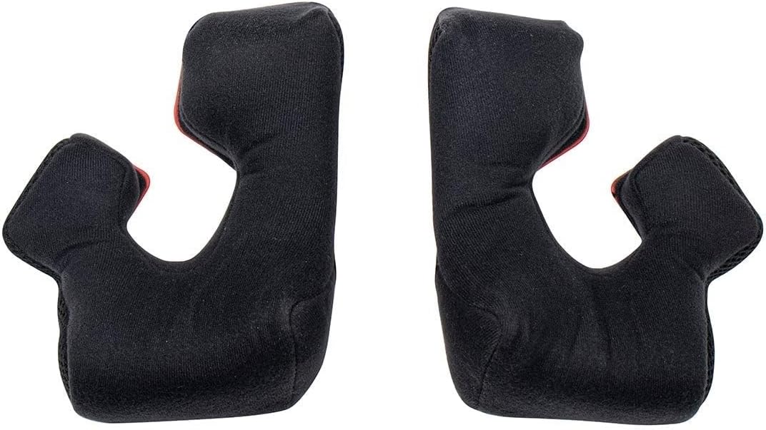 Leatt 7.5 Cheek Pads Off-Road Motorcycle Helmet Accessories - Black / 35mm