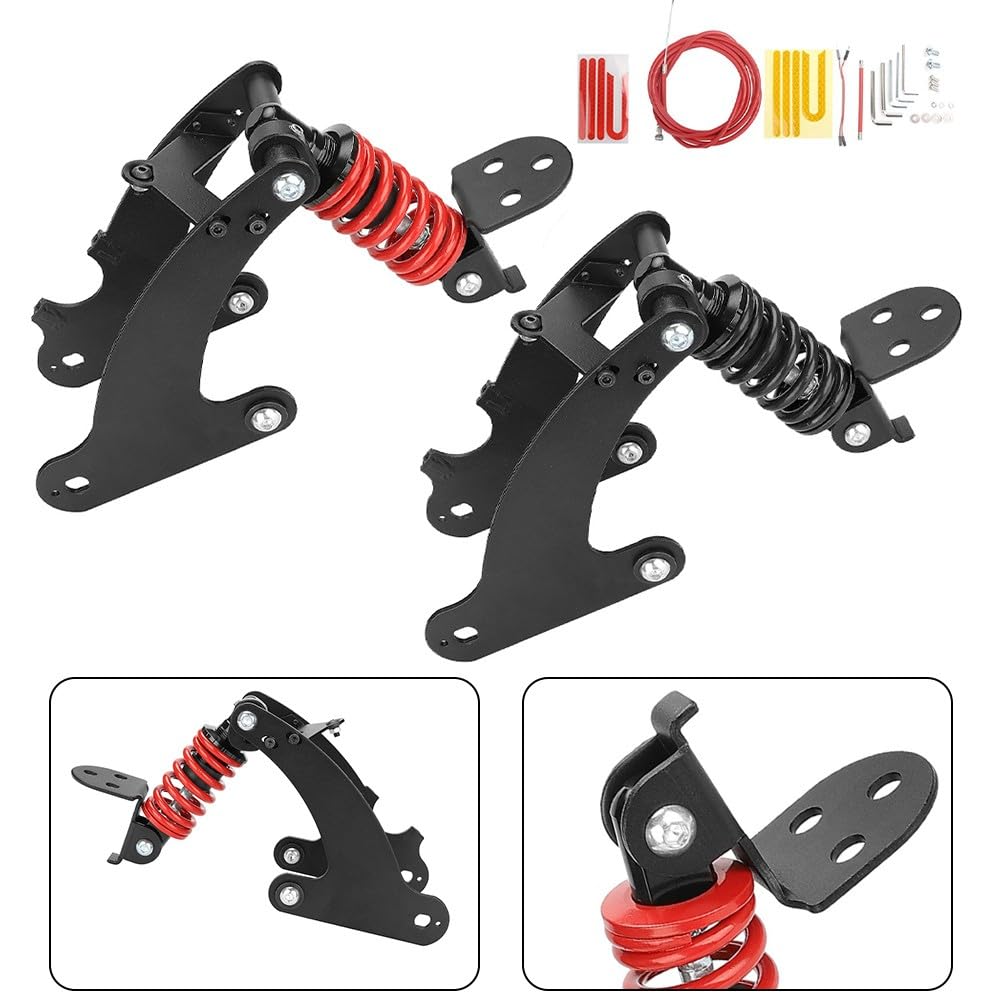 Kit de vaccination arrière pour scooter électrique Xiaomi M365, 1S, Pro et Pro2, suspension en acier, noir