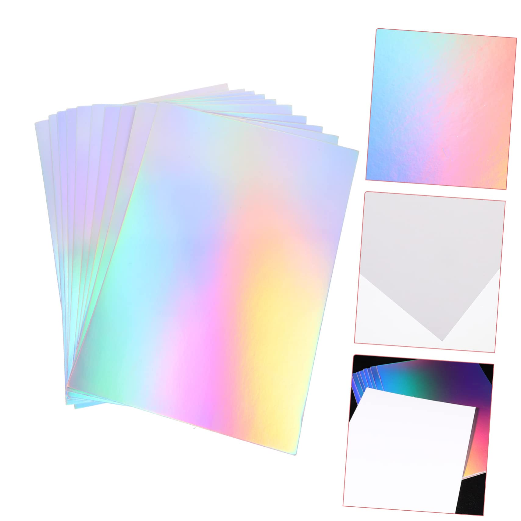 Hohopeti 50 Papeles Decorativos Cuadrados de Papel para Bricolaje, Fáciles de Usar y Cortar, Ideales para Scrapbooking y Manualidades DIY