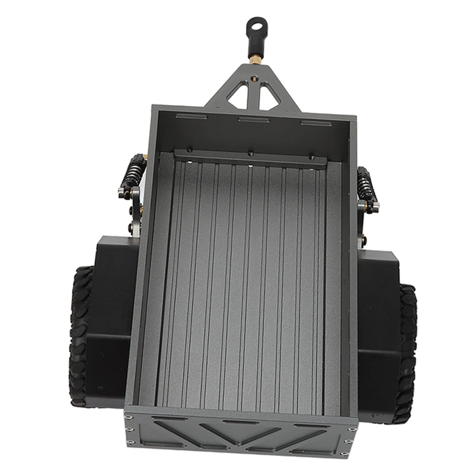 Przyczepa RC Hitch, 1/18 RC Przyczepa Samochodowa Nierdzewna Gumowa Opona do 4M (Kolor Ti)