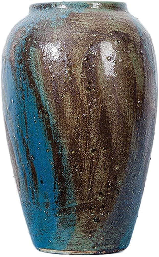 Vase Desktop Modern Ceramic Vase Ornaments Decorative Crafts(W19 X H30cm)