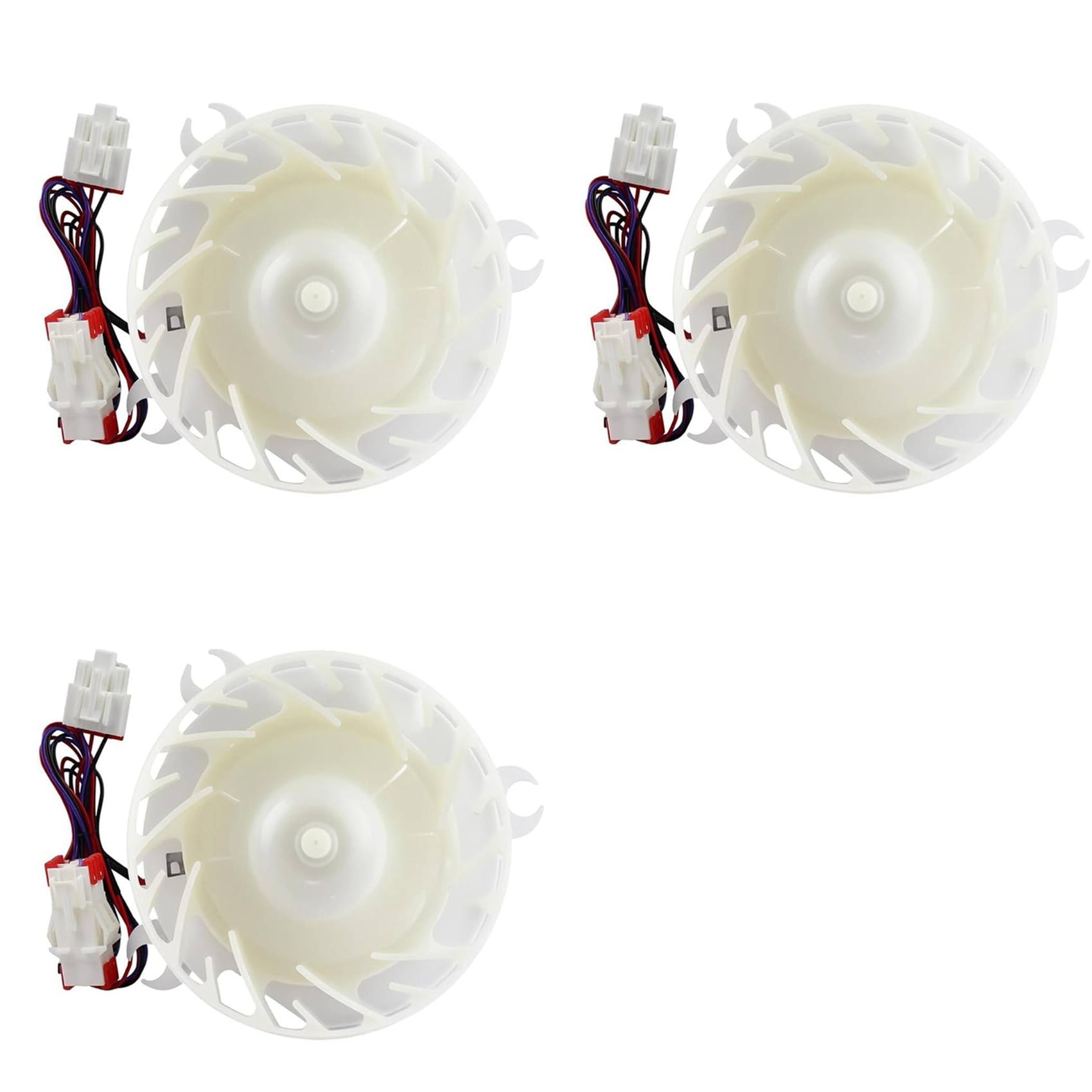 Vjsujehgy 3X EAU64824401 Fan Motor for Refrigerator Evaporator Fan Motor Assembly Replacement Parts EAU61505013 Motor