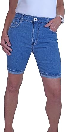 Ladies denim stretch shorts Clearance