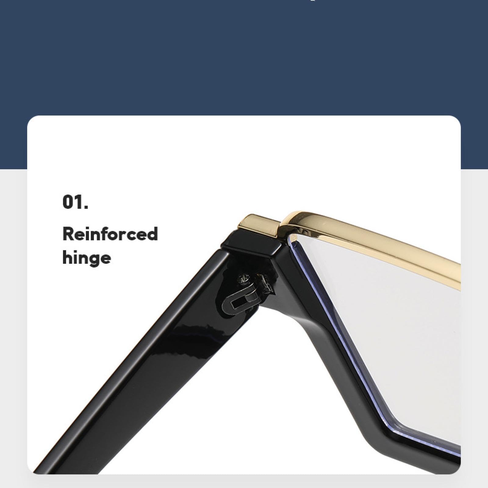 Gafas de sol de moda de gran tamaño para mujer