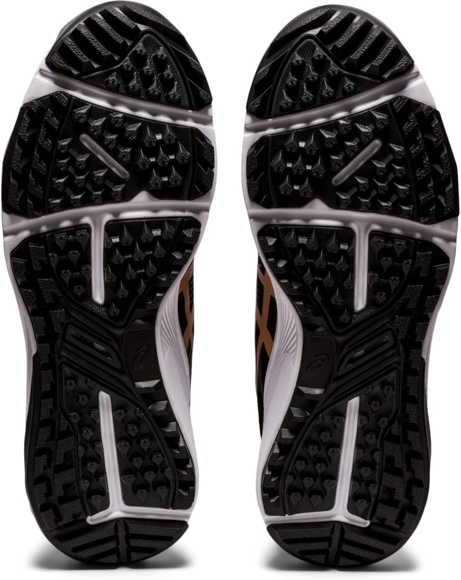 ASICS Women's GEL-Course Glide Golf Shoes, 10, BLACK/ROSE GOLD