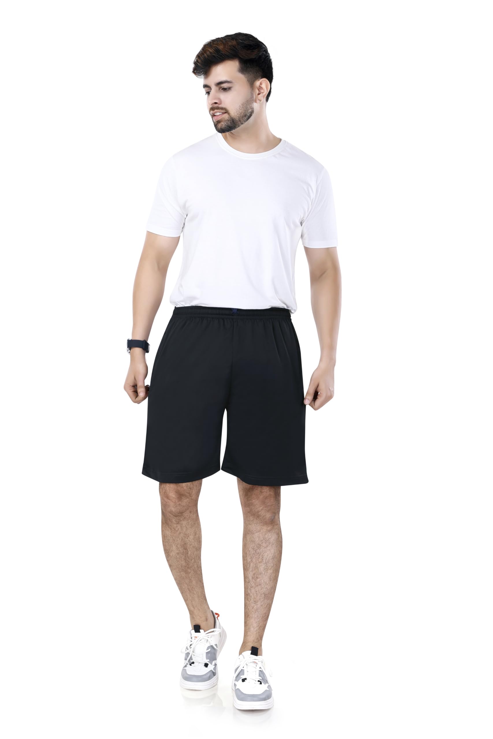 neo garments Men's Polyester Regular Casual Short Pant with Pocket-picture-58