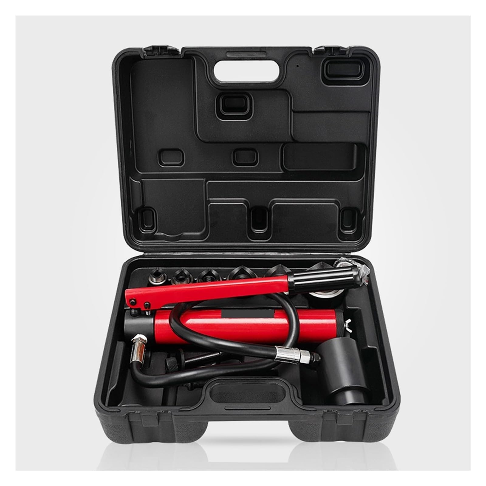 Llawqsm Syk-8B Hydraulic Tools, Hydraulic Hole Digger Punch Tools Knockout Tool With 8A Or 8B Mould(Syk-8B)