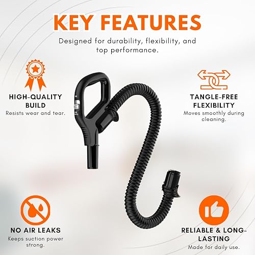 Miniatura 2 de Selgo Mango de manguera de repuesto para aspiradoras Shark para LA322  Mango de manguera sustituto para navegador  Shark Rotator Professional