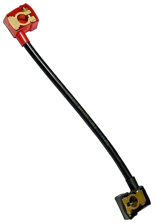 STERLECT Battery Connecting Cable (Battery Connecting Cable With Battery Terminals & PVC Cap 1.25 ft, BCC - 9102M, copper, 1.25 ft cable with battery terminal & PVC cap, 1, BCC - 9102M)