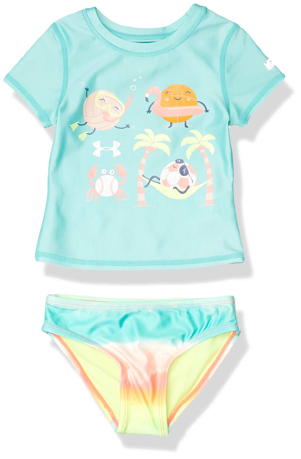 Girls' Rashguard Set