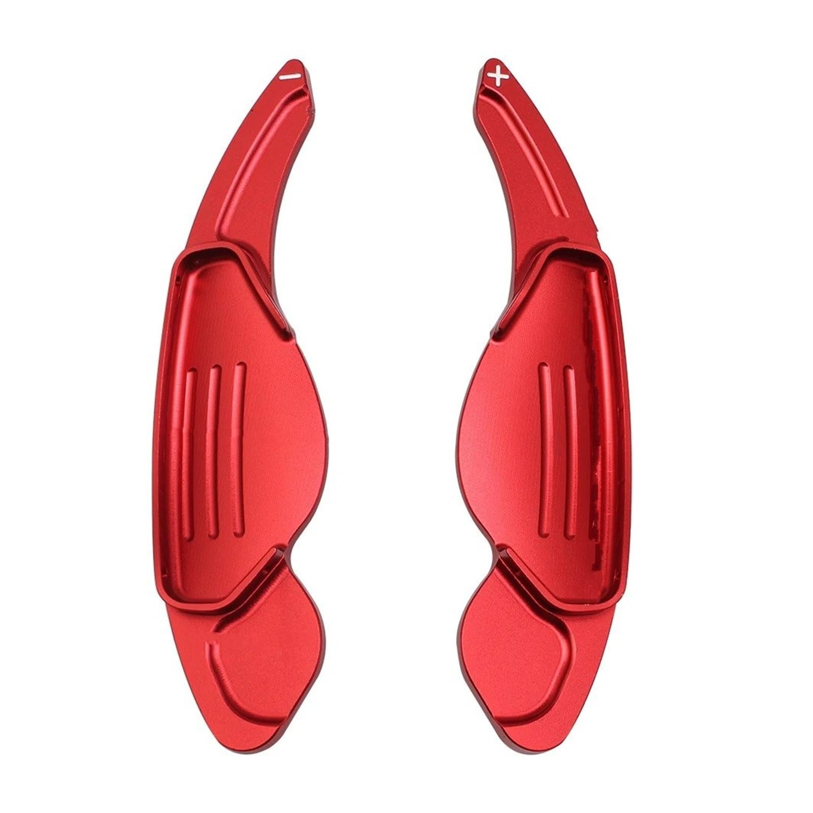 Xxiucj Car Paddle Shifter Extensions for Land for Range for Rover for Evoque for Discovery Sport for Jaguar for XF XE Car Steering Wheel Shifter Shift Paddles(Red)