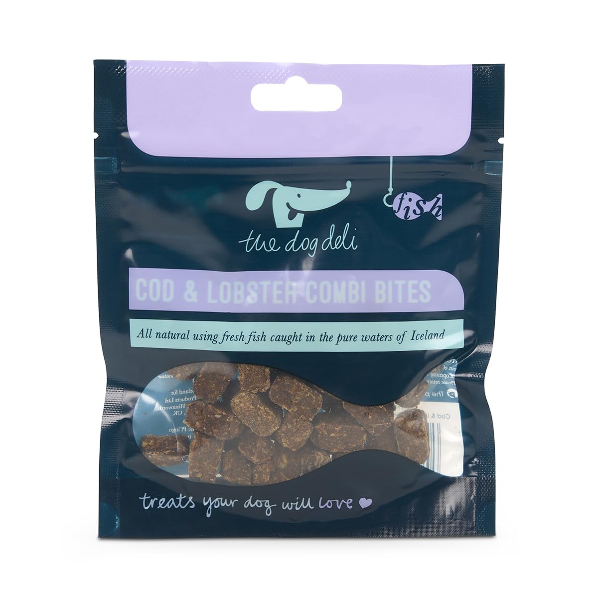Petface Cod & Lobster Combi Bites Dog Treats, Natural & Hypoallergenic, 60 g (Pack of 5), 1 count (Pack of 5) - Image 3