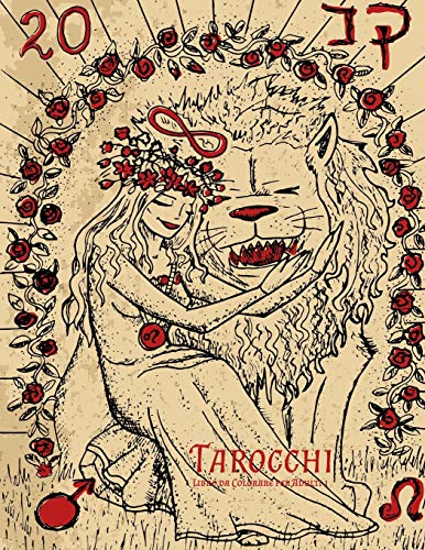 Tarocchi Libro da Colorare per Adulti 1 (Italian Edition)