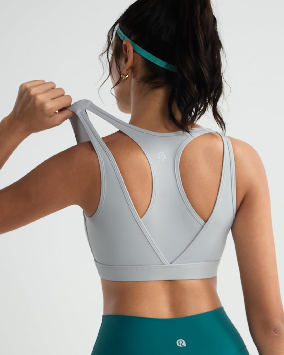 RUNNING GIRL Sports Bras for Women High Support,Molded Cup High Impact Sports Bra Racerback Workout Yoga Running Bra - Image 5