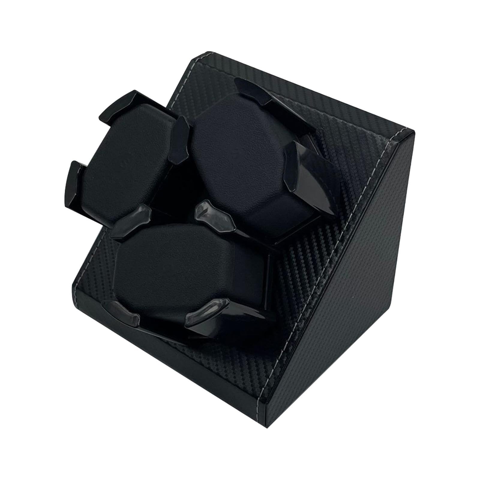 rockible Remontoir de Montre Automatique 3 Organisateur de Remontoir de Montre, Stockage de Bijoux, Support de Montre USB Moteur Shaker boîtier de Montre pour