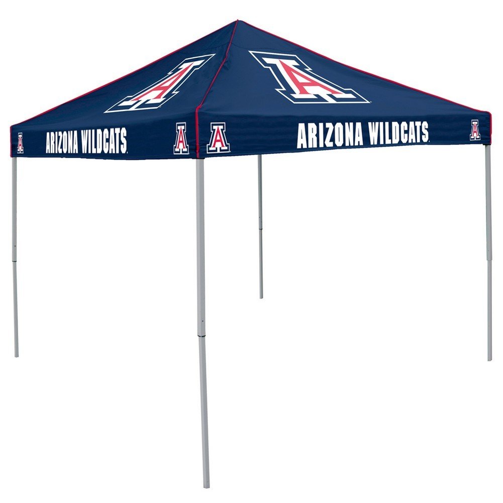 Logo Brands NCAA Economy Canopy Tent – Outdoor Sports Shelter, UV Protection, Easy Setup, Comes with Carrying Bag, Great for Tailgates & Picnics