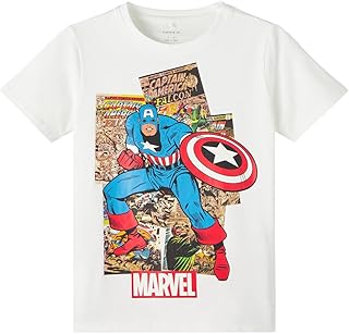 Name It Nkmasian Marvel Ss Top Box Mar Tişört Erkek çocuk
