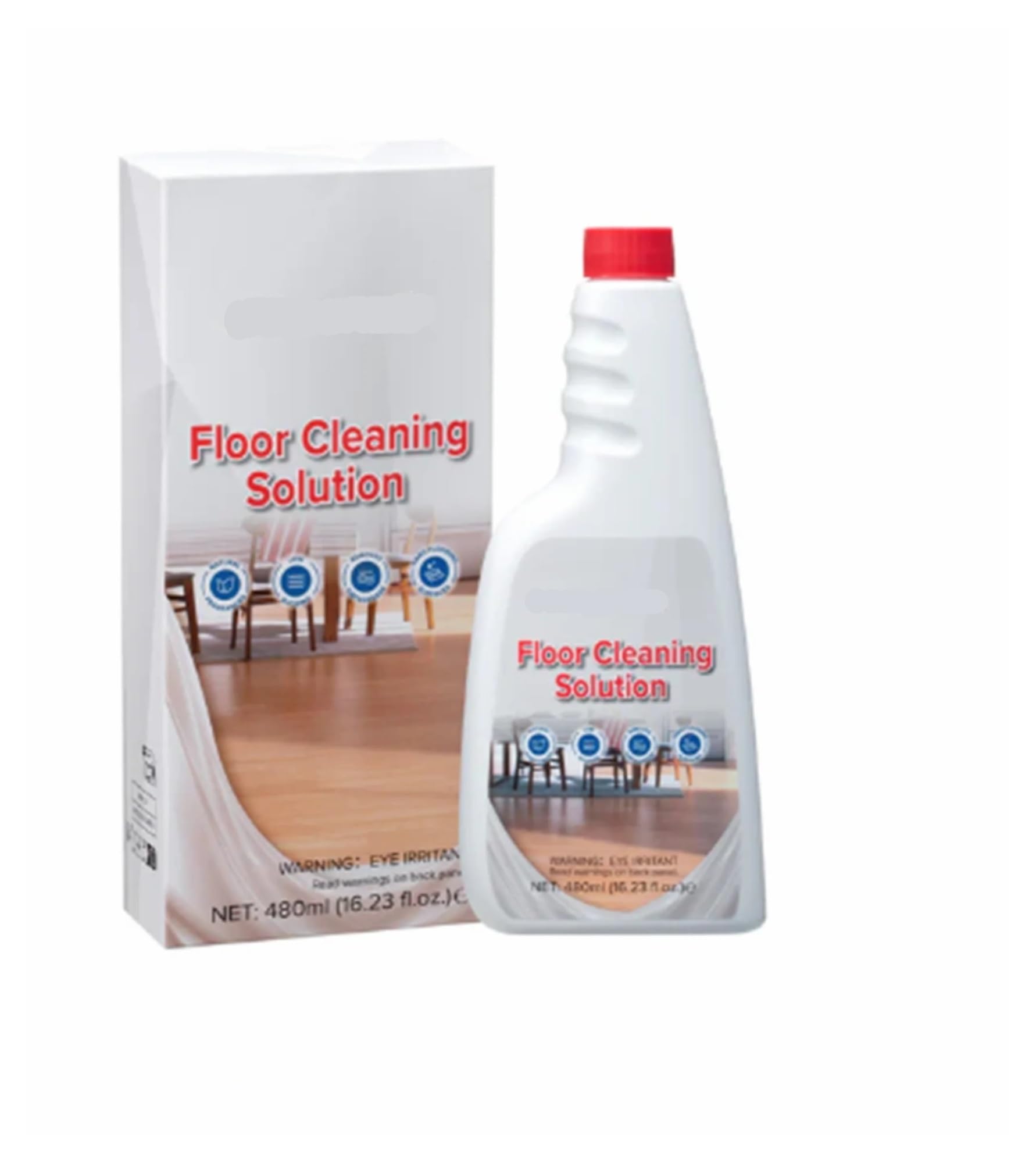 ,Compatible Con El Líquido Limpiador De Pisos Roborock De 480 Ml