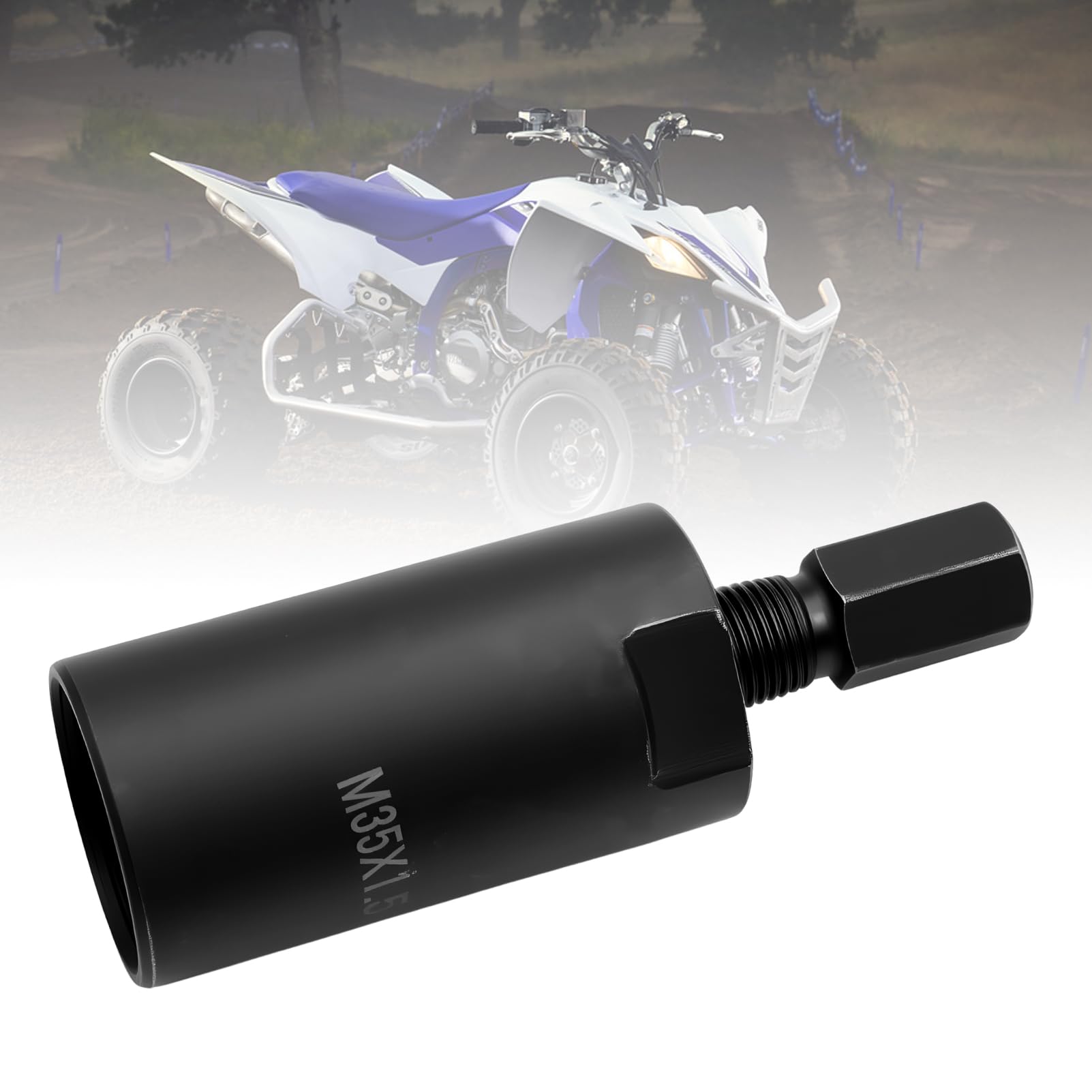 Estrattore Volano M35 X 1,5 per Yahama Big Bear Bruin Wolverine Raptor Warrior Grizzly Kodiak 350 400 450 550 660 700 Materiali di Alta qualità