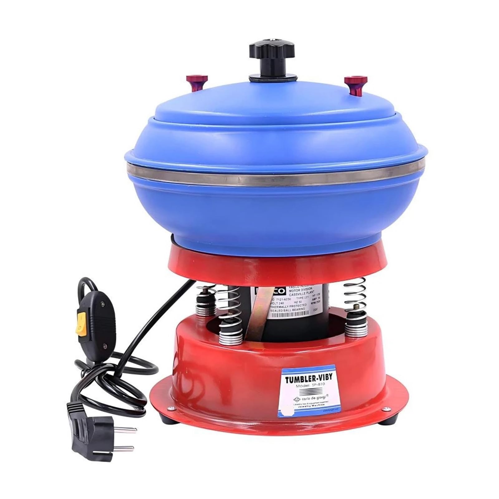 Ewsdsfs 110 Vibration Polishing Machine For Jewelry Making For Jade, Amber Metal Tumbler(110)