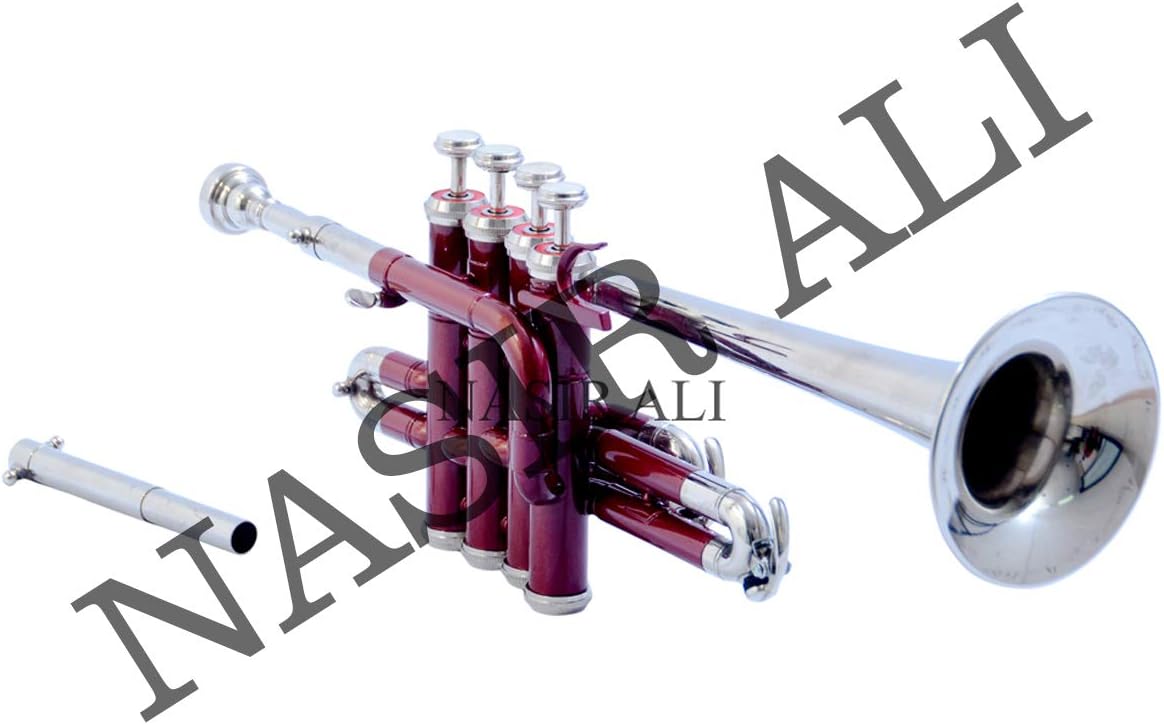 Nasir Ali PiTr02, Piccolo Trumpet, Bb, Red and Nickel