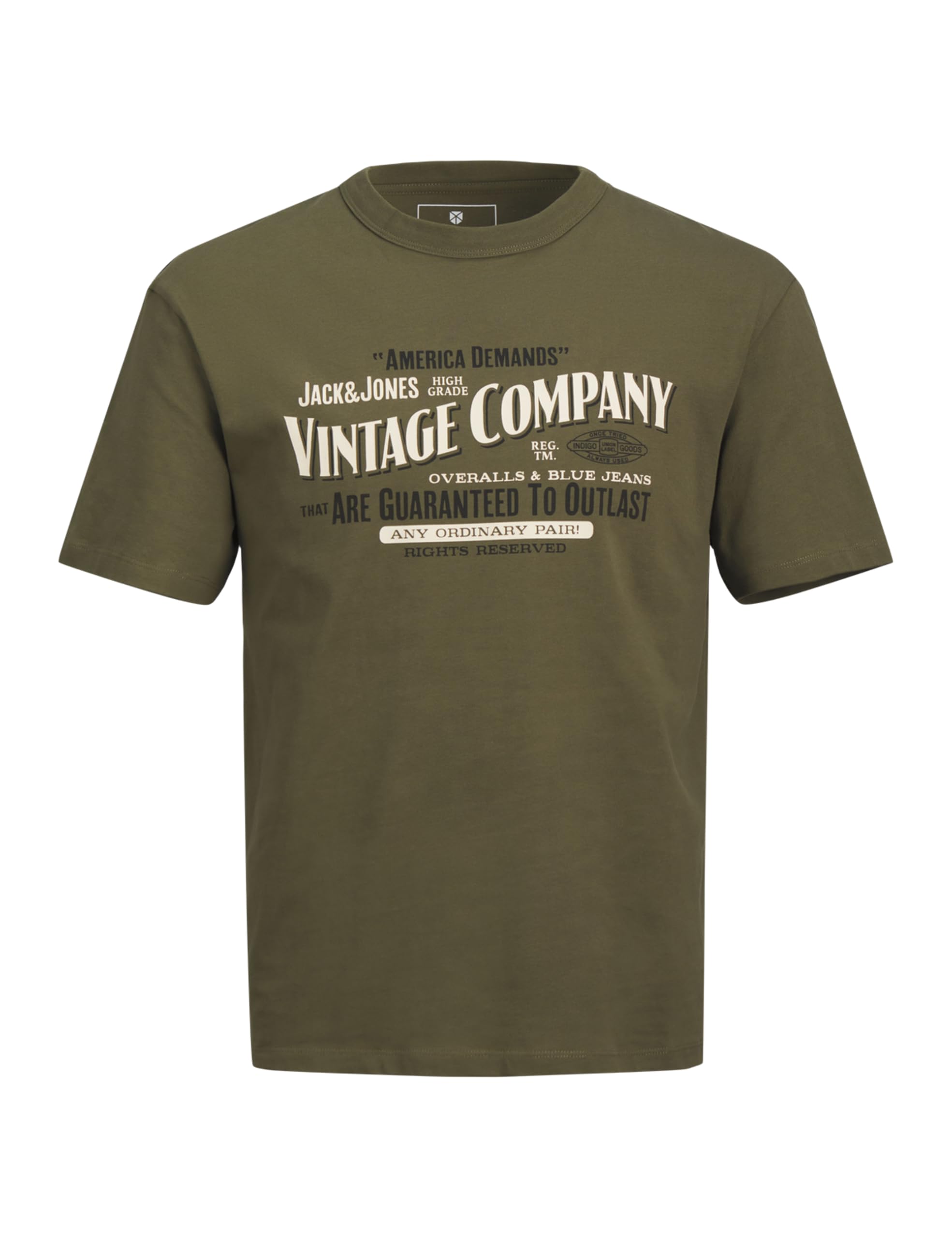 JACK & JONES Jprblumick SS Tee, Olive Night, S