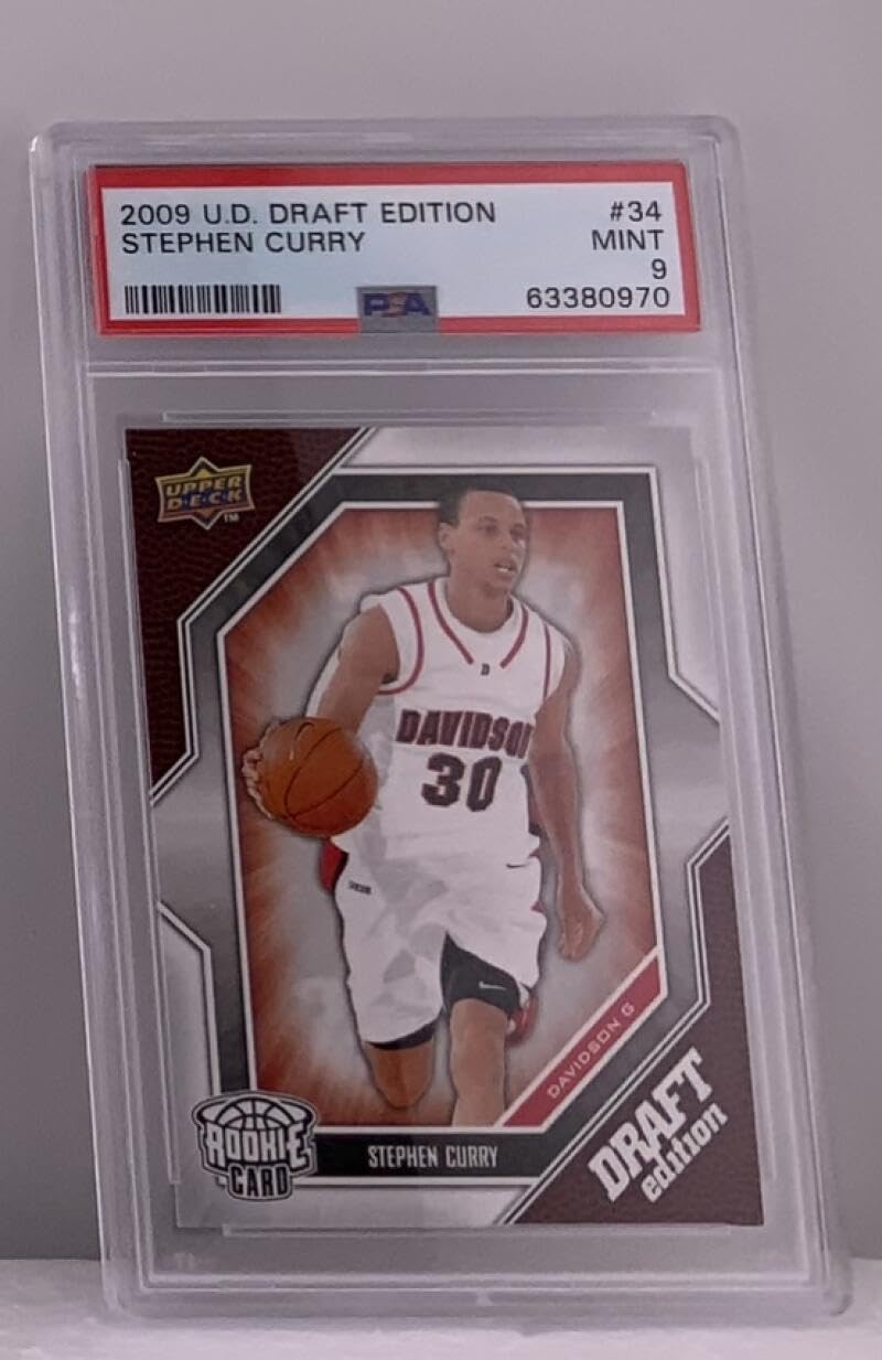 Amazon.com: 2009-10 Upper Deck Draft Edition #34 Stephen Curry
