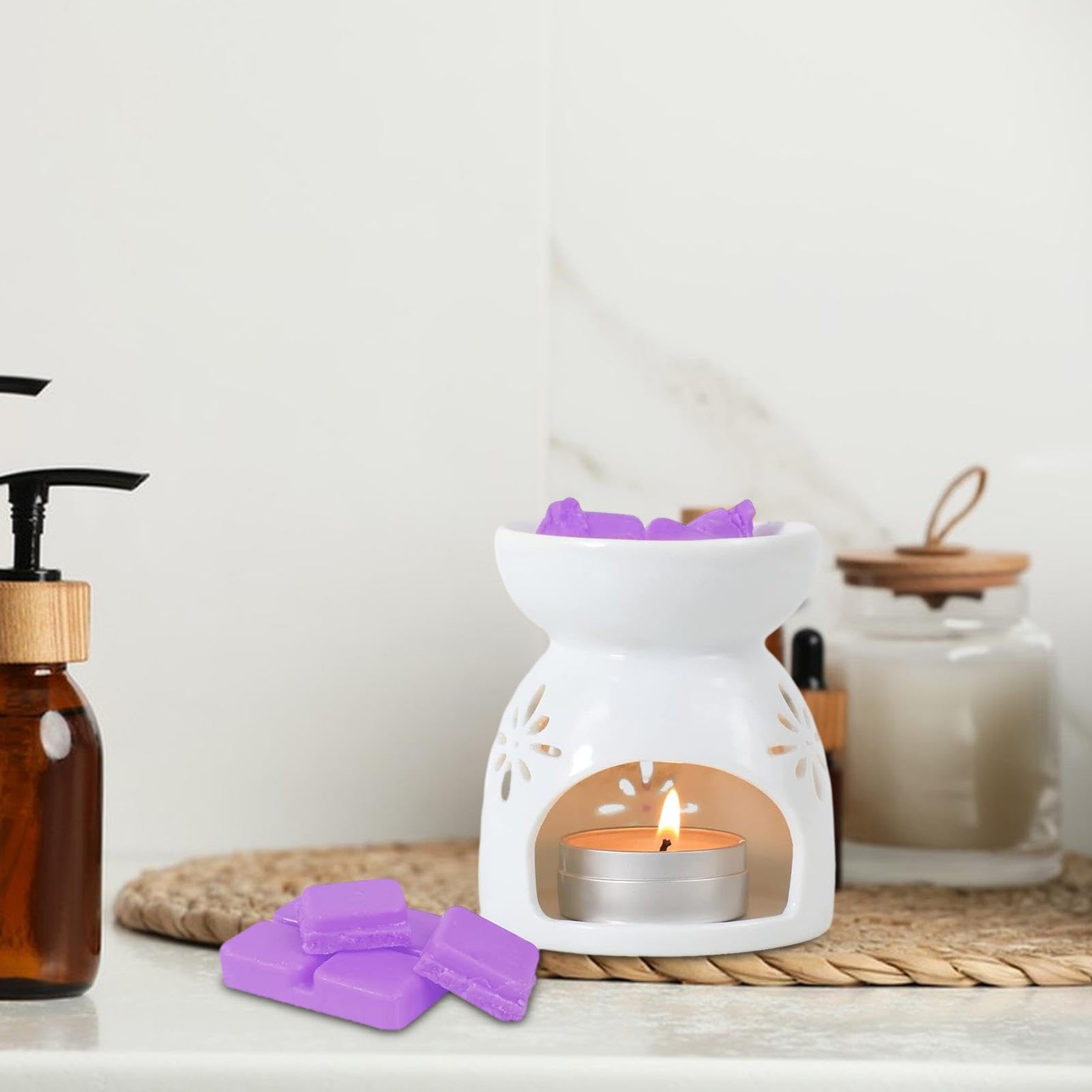 VEGAN WAX MELTS ワックスメルツ　アロマ　4個入り×14個セット Amazon.co.jp: YIHAN 香り付きワックスメルト - 8個セット(2.5