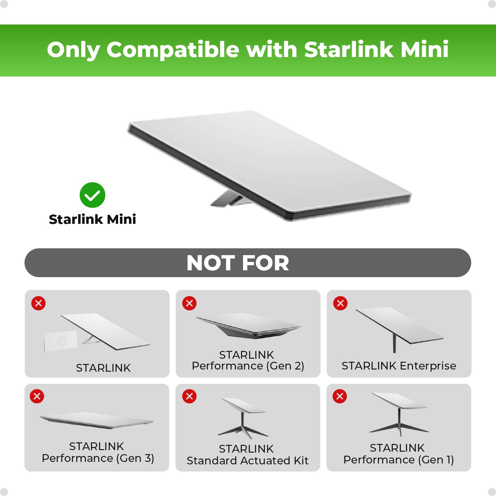 IP67 Wasserdichter Koffer für Starlink Mini, Heavy-Duty Hartschalenkoffer Stoßfest mit Maßgefertigter Einlage, Robuste Transportbox für Mini Dish & Zubehör