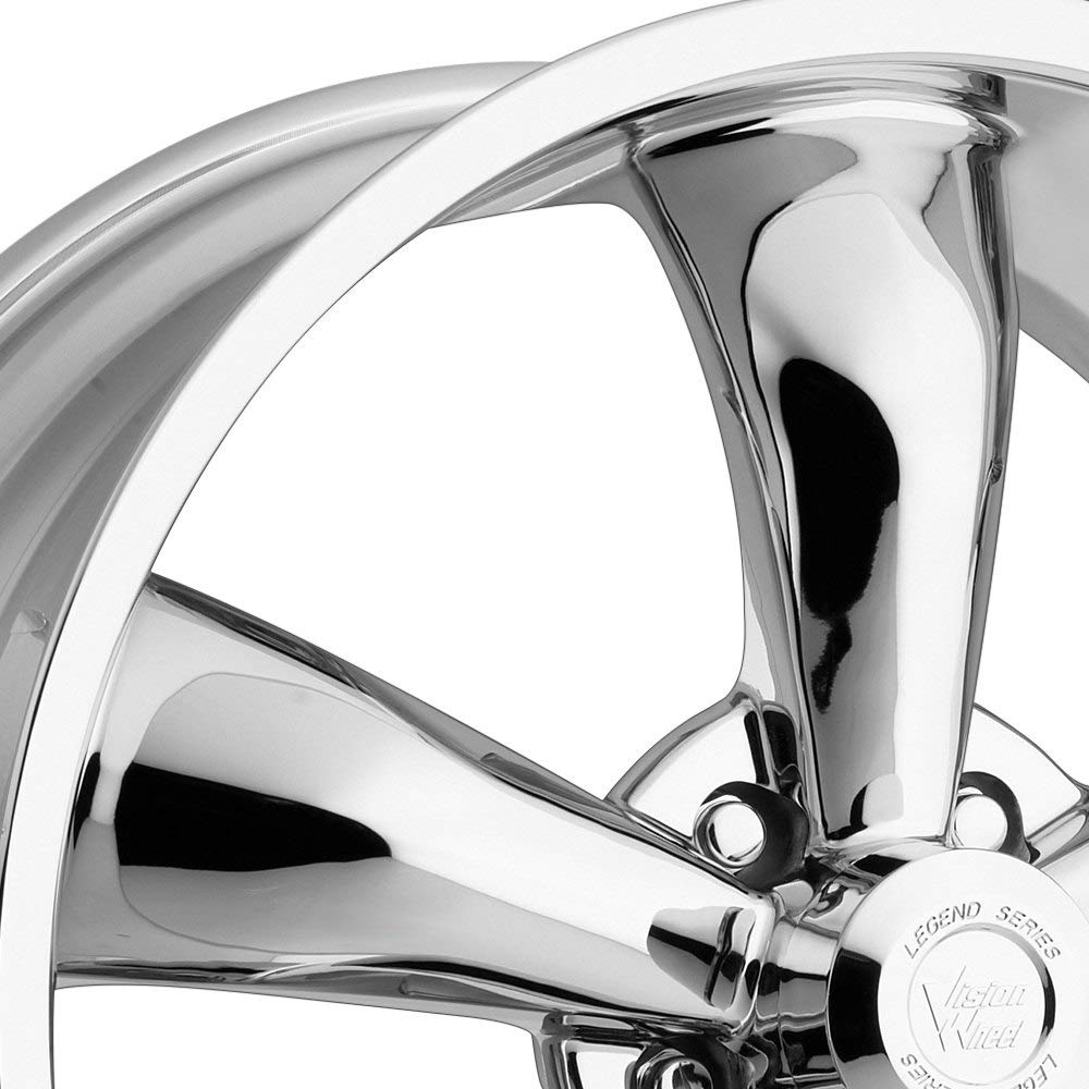 Amazon.com: Vision Legend 5 142 Series Chrome Wheel (18x9.5