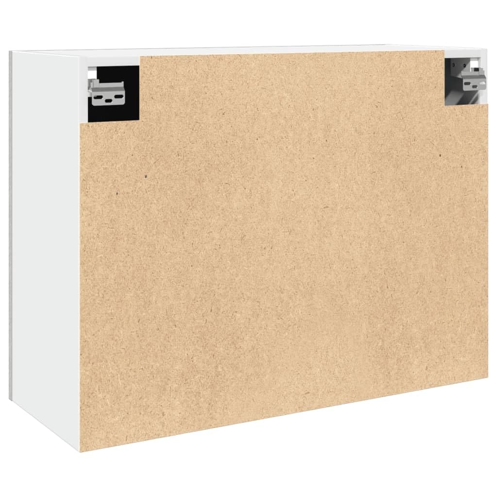 vidaXL Armoire Suspendue Lyon Gris béton 80 x 31 x 60 cm Bois d'ingénierie