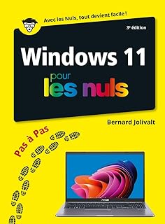Windows 11 Pas a Pas Pour les Nuls - 3e édition
