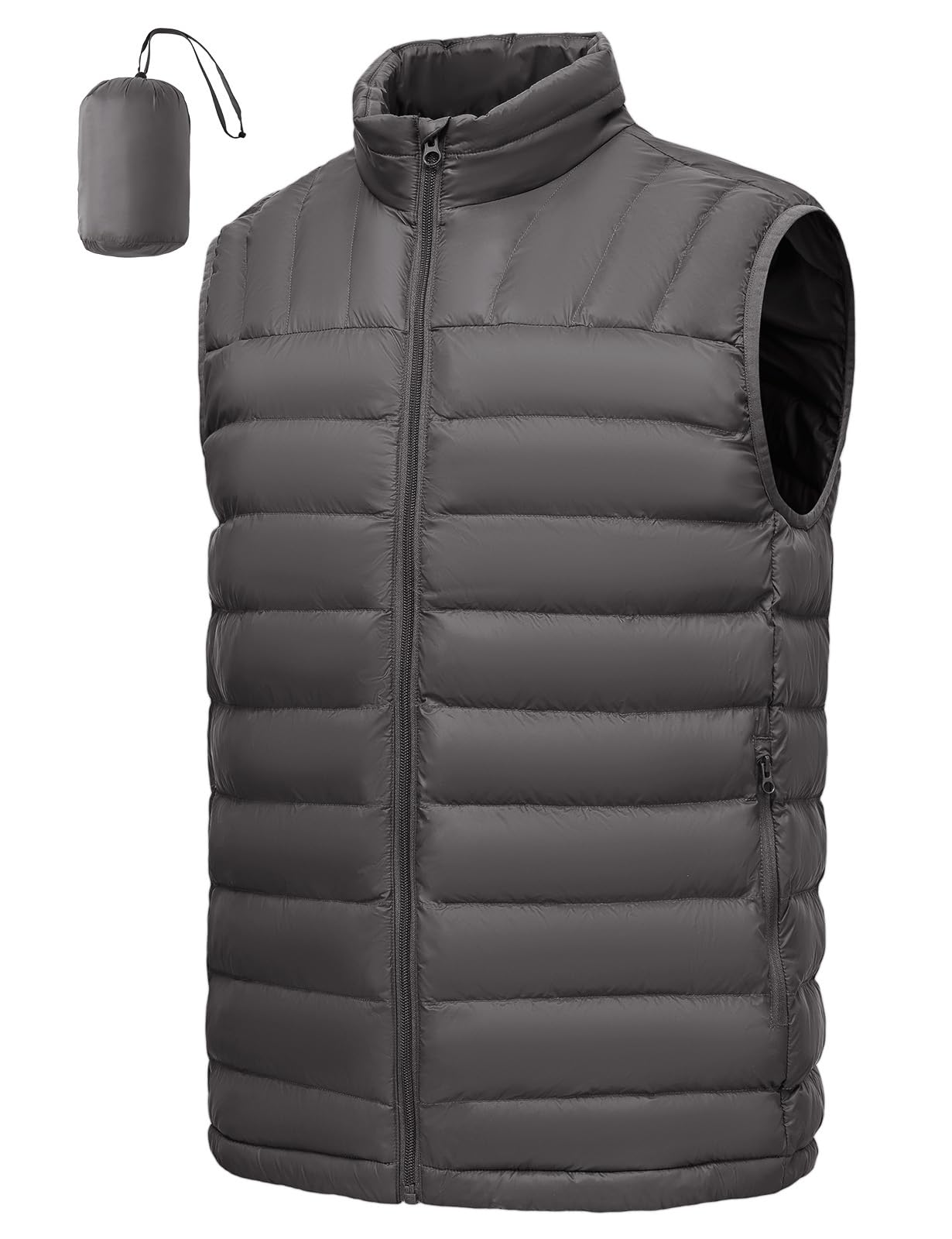 Rdruko Packbare Steppweste Herren Weste Leichte Pufferweste Ärmellose Jacke