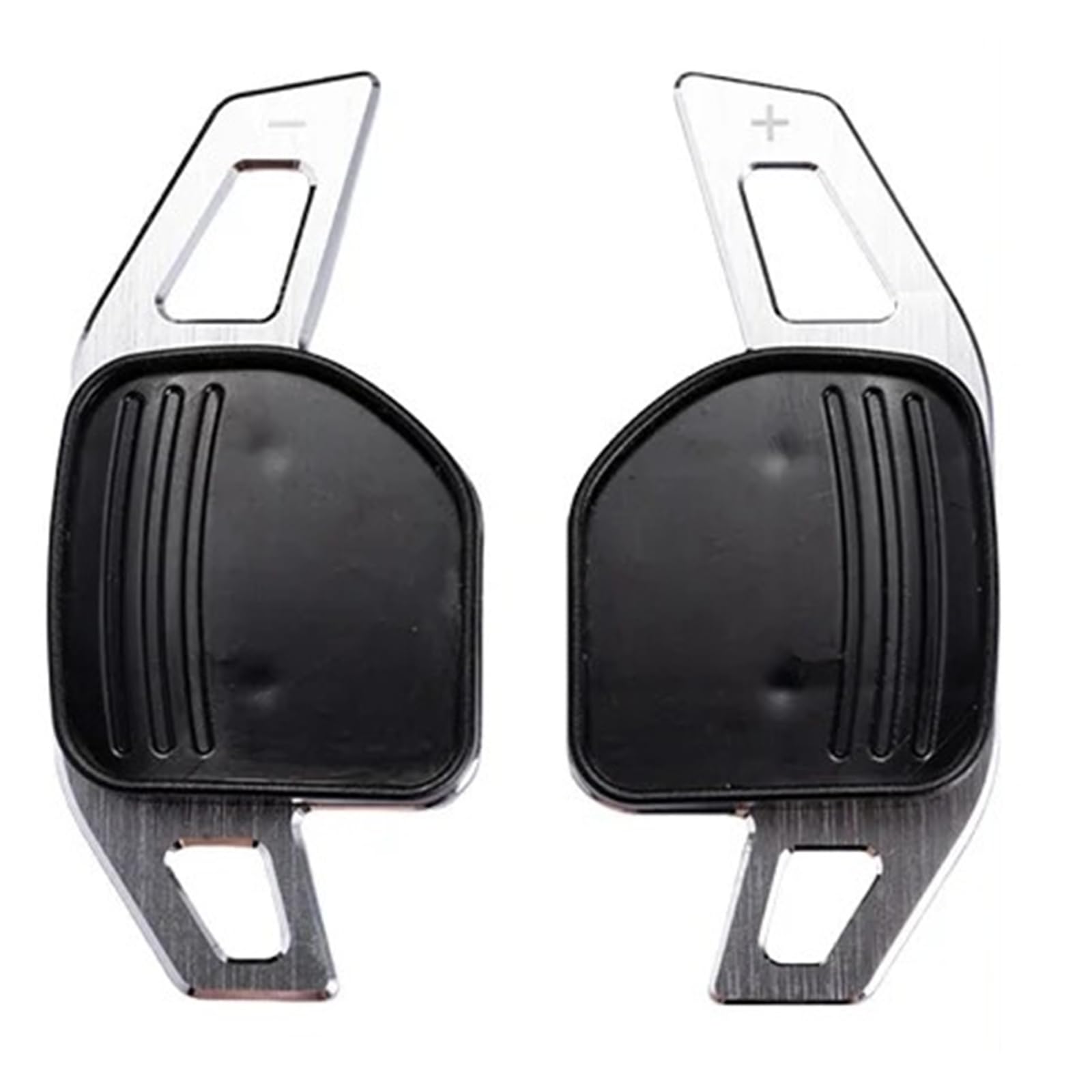 Xxiucj Car Paddle Shifter Extensions for Seat for Leon for Cupra for MK3 MK4 for Ibiza for Arona for Ateca for for ST for Alhambra Steering Wheel Paddle Shift(for Type C Silver)
