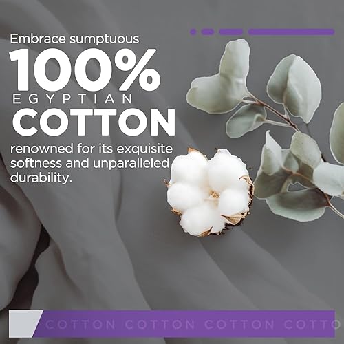 Miniatura 3 de CharlottelyHues 1000 Thread Count Pillow Cases 2 Piece - 100% Egyptian Cotton Luxurious Hotel Quality Long Staple Cooling & Breathable, Soft & Silky