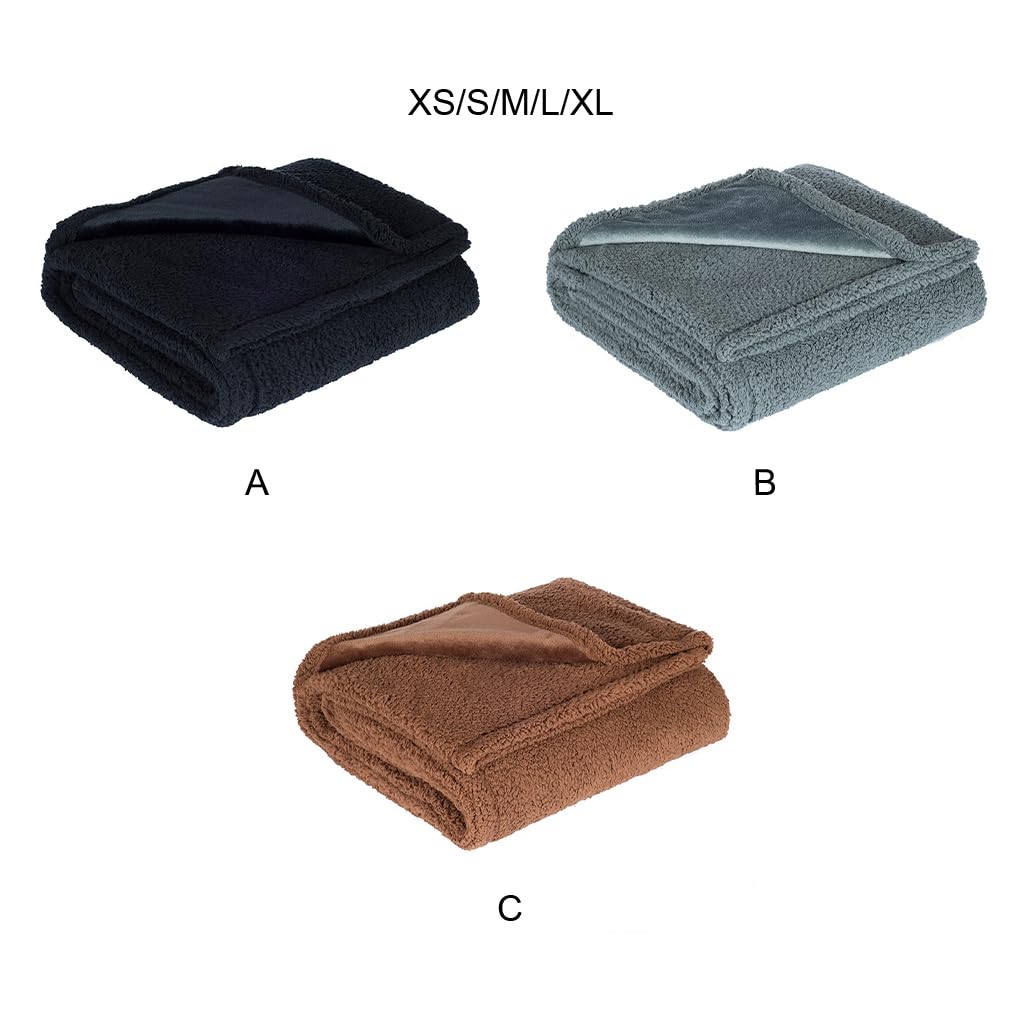 Manta Impermeable para Perros, Muebles adecuados para Todas Las Razas, Tela práctica, Manta Impermeable para Perros, Manta para Gato, Negro XL