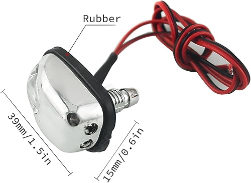 Miniatura 8 de Zcargel Luz del capó del limpiaparabrisas del automóvil, 12 V CC, luz universal para el parabrisas del automóvil, boquilla de pulverización de agua,