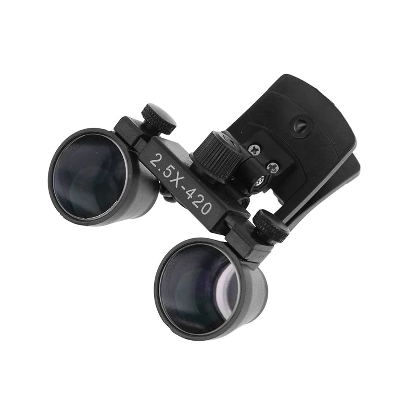 HTTGDGDH Magnifying Glass Headband Magnifier,Head Magnifier Glasses Loupes 2.5X 3.5X Binocular Magnifier Ry Optical Glass Lensclip Loupe