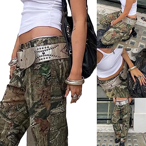 Women Belt For Jeans Pin Buckle Waist Belt Punk-Style Rivet Studded Pants Belt Lady Clothing Accessories Casual Belt2