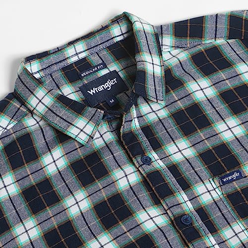 Image of Wrangler Men's Checkered Regular Fit Shirts