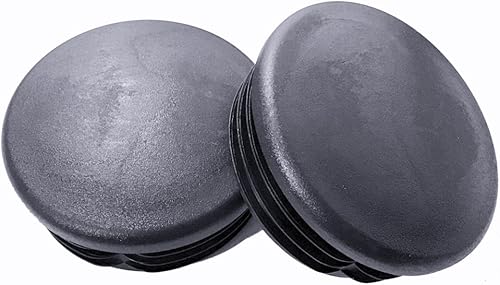 Miniatura 2 de Paquete de 2 tapones de poste de luz redondos de 3 pulgadas de diámetro exterior (2.996 in) (6 - 10 Ga - se adapta a agujeros de 2.59 a 2.73